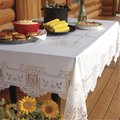 Heritage Lace Heritage Lace HL-70108RE 70 x 108 in. Heirloom Tablecloth HL-70108RE